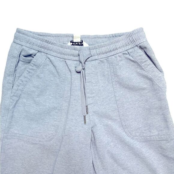 ATHLETA Farallon Heathered Wide Leg Crop Blue Size 6 - Picture 4 of 6